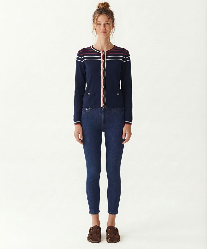 Slim Yüksek Bel Pantolon