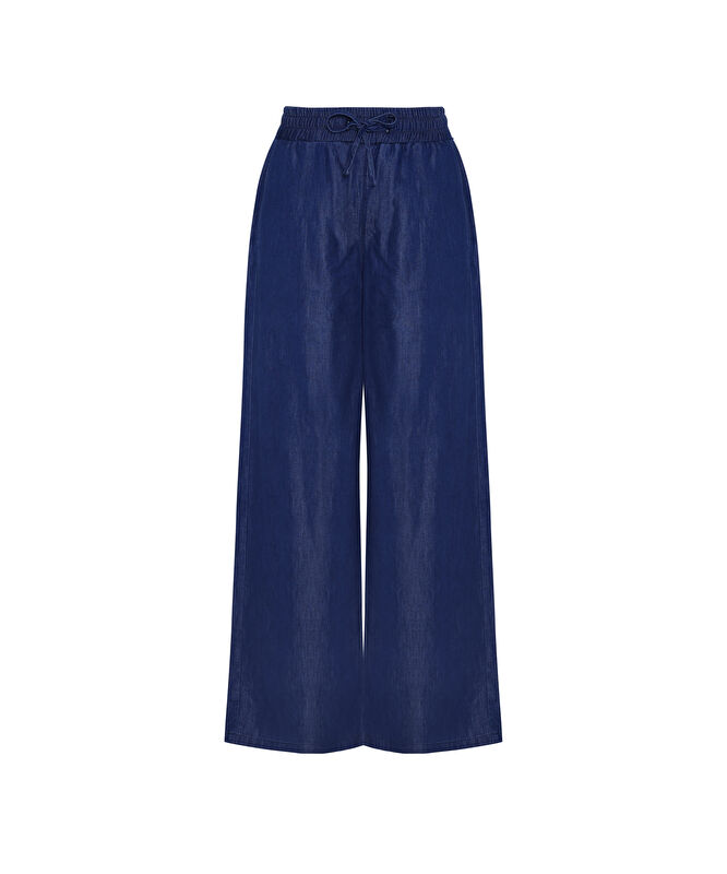 Geniş Yüksek Bel Pantolon