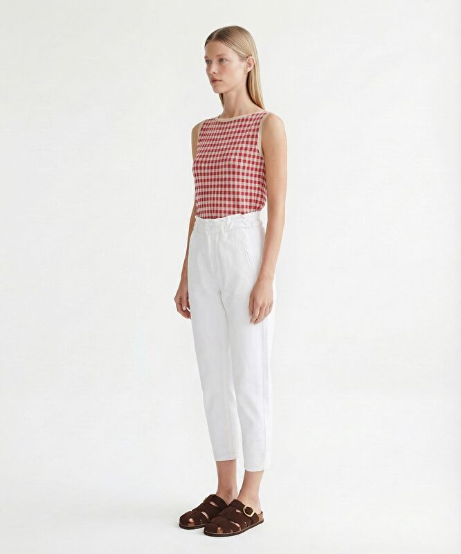 Mom Yüksek Bel Pantolon