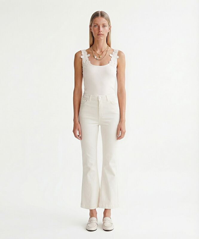 Flare Yüksek Bel Pantolon