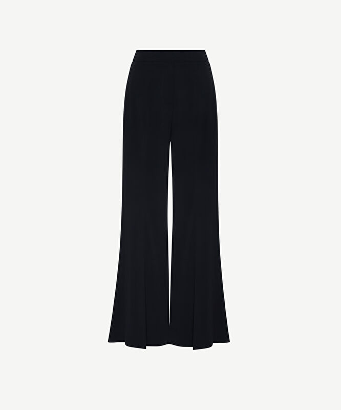 Düz Yüksek Bel Pantolon