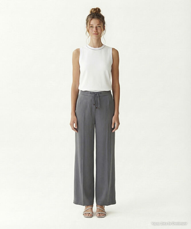 Wide Leg Normal Bel Pantolon