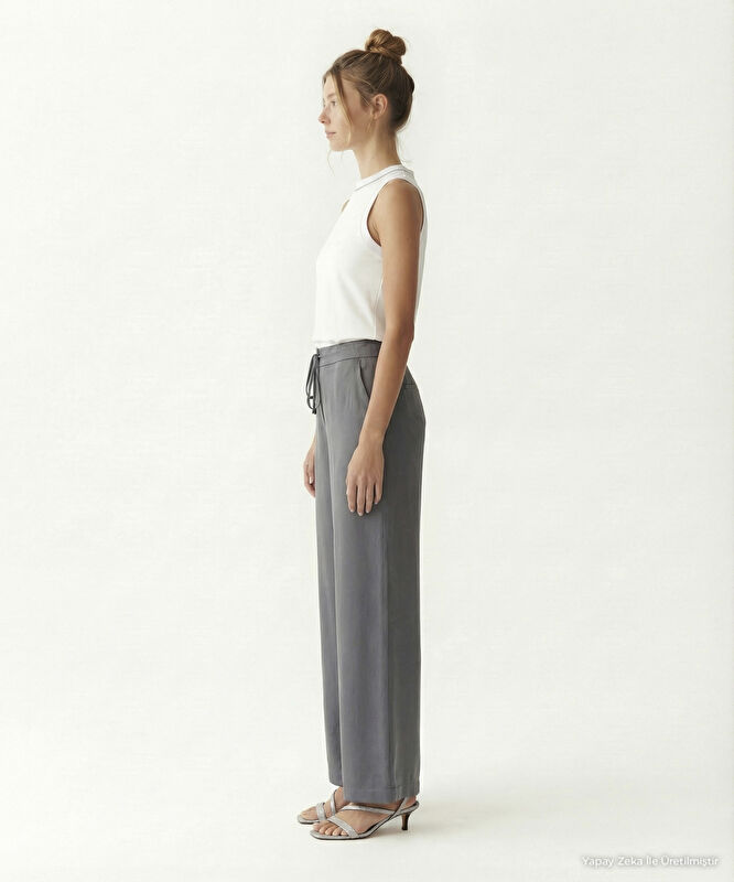 Wide Leg Normal Bel Pantolon