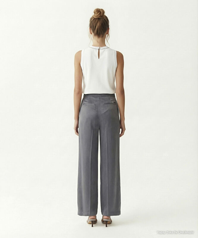 Wide Leg Normal Bel Pantolon