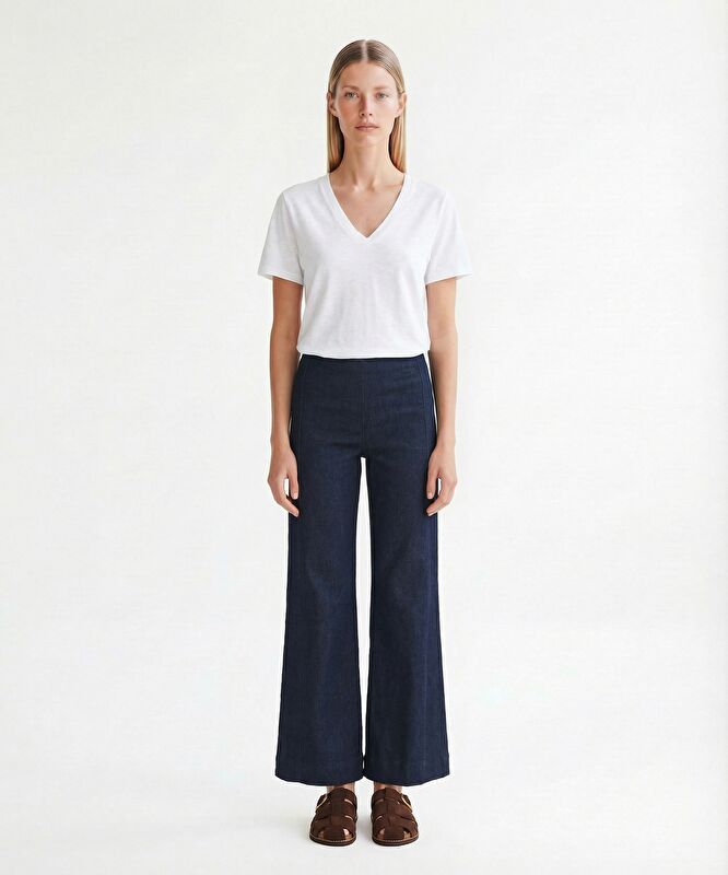 Wide Leg Yüksek Bel Pantolon