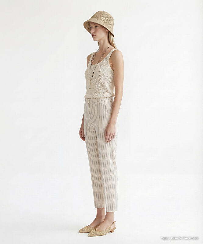 Tapered Normal Bel Pantolon