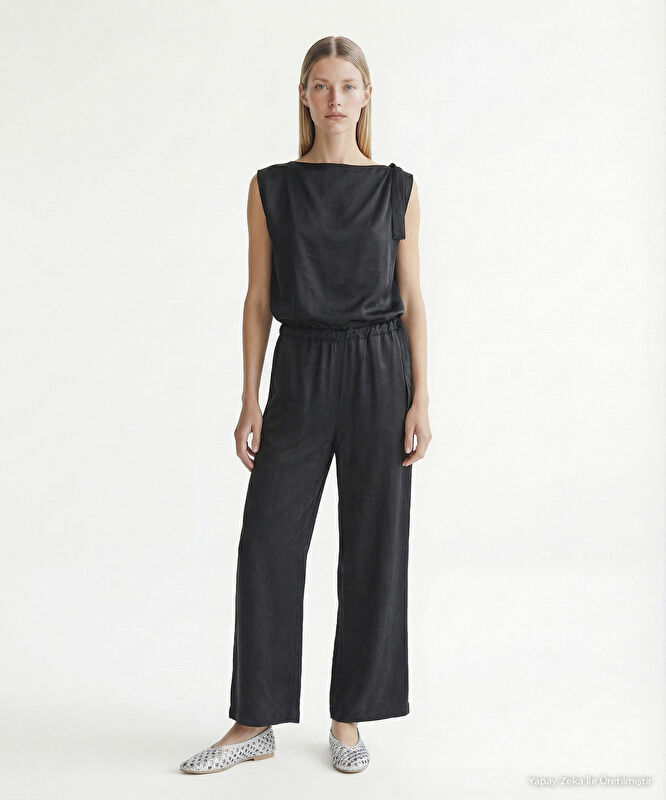 Zero Waste Normal Bel Pantolon