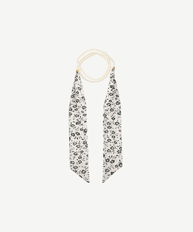 İnci Detaylı Fular