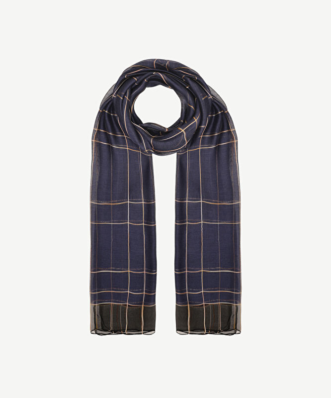 İpek Karışımlı Şal