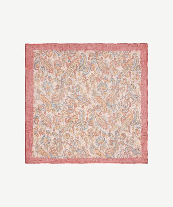 Çiçek Desenli Fular