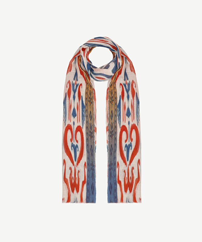 Geometrik Desenli Şal