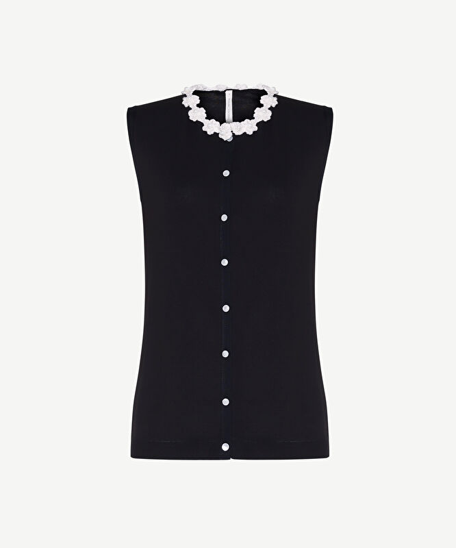 Regular Bisiklet Yaka Kolsuz Kazak