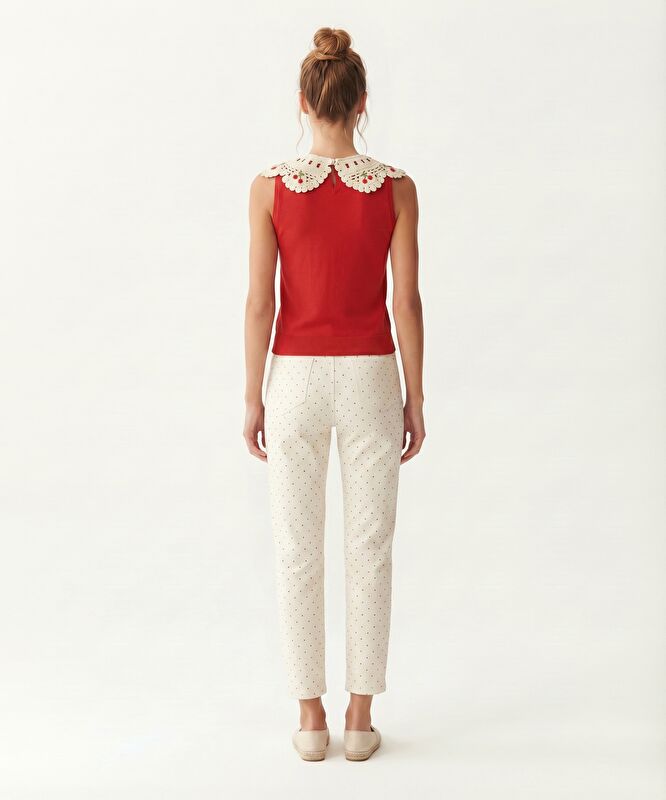 Regular Bebe Yaka Kolsuz Kazak