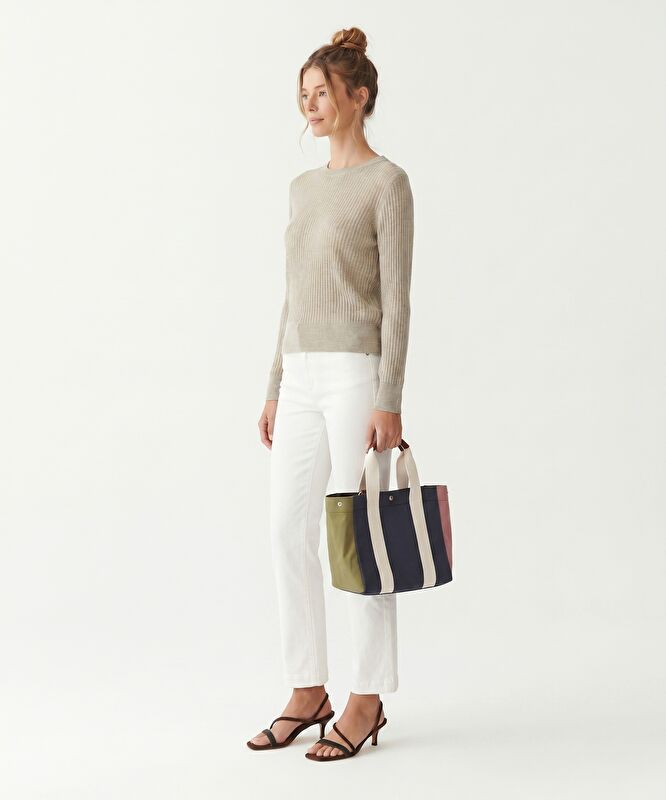 Regular Bisiklet Yaka Uzun Kol Kazak