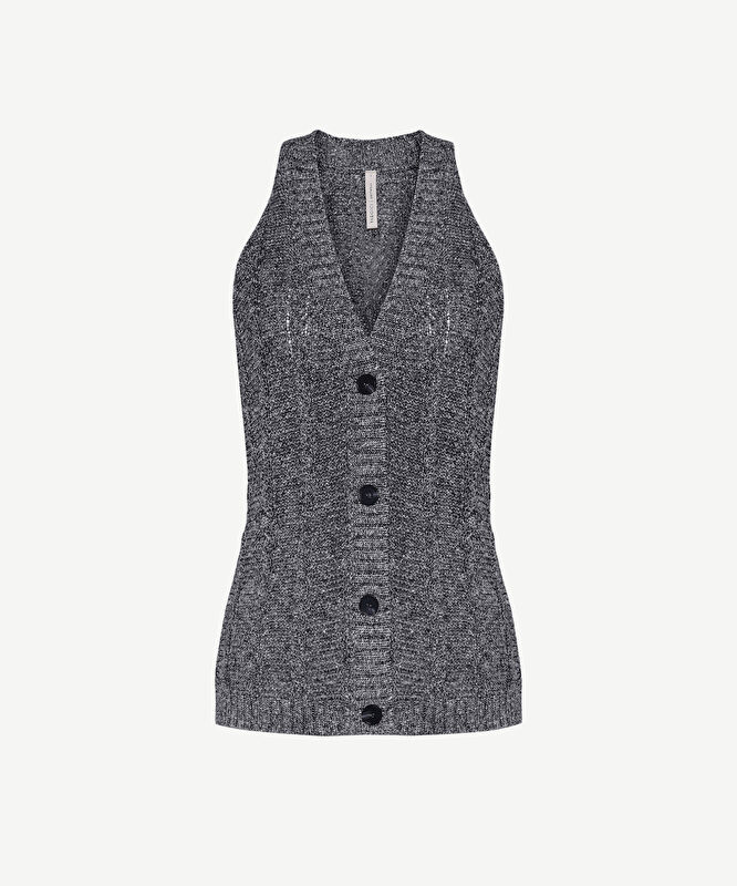 Cropped V Yaka Kolsuz Kazak