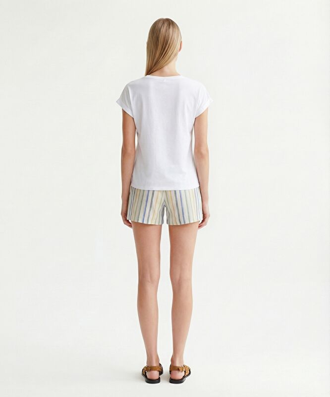 Regular Bisiklet Yaka Kısa Kol T-shirt