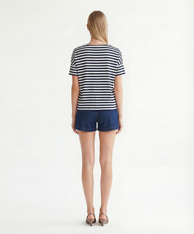 Regular Bisiklet Yaka Kısa Kol T-shirt