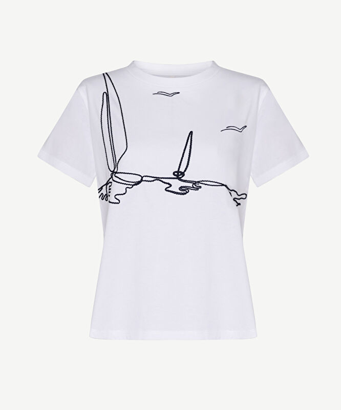 Regular Bisiklet Yaka Kısa Kol T-shirt