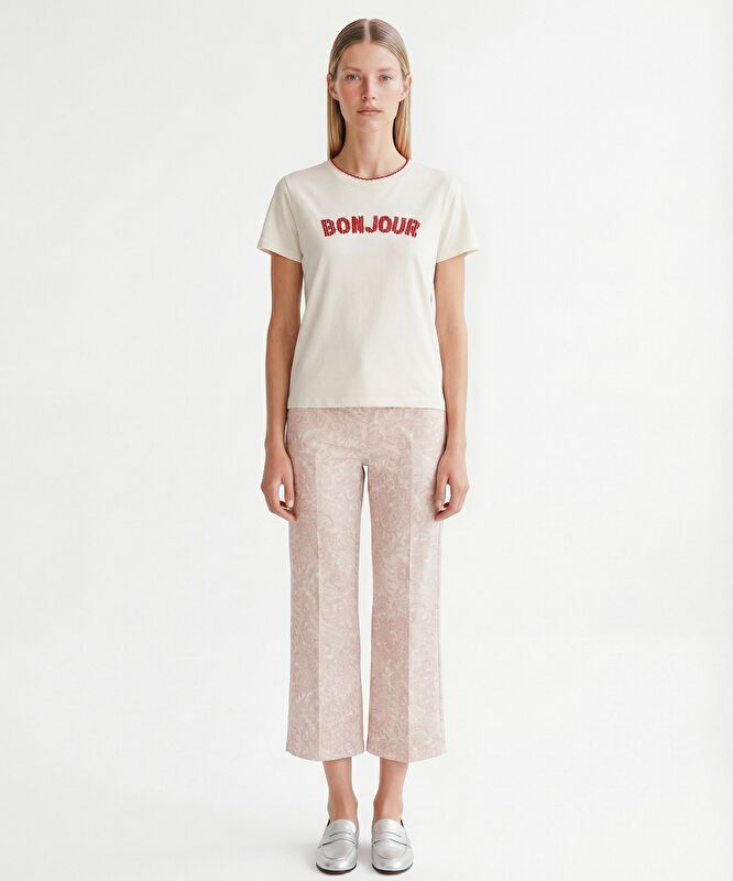 Regular Bisiklet Yaka Kısa Kol T-shirt