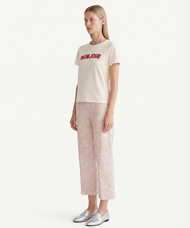 Regular Bisiklet Yaka Kısa Kol T-shirt