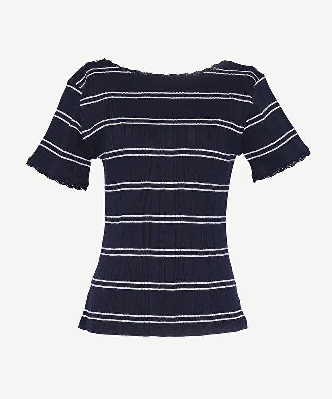 Regular Bisiklet Yaka Kısa Kol T-shirt