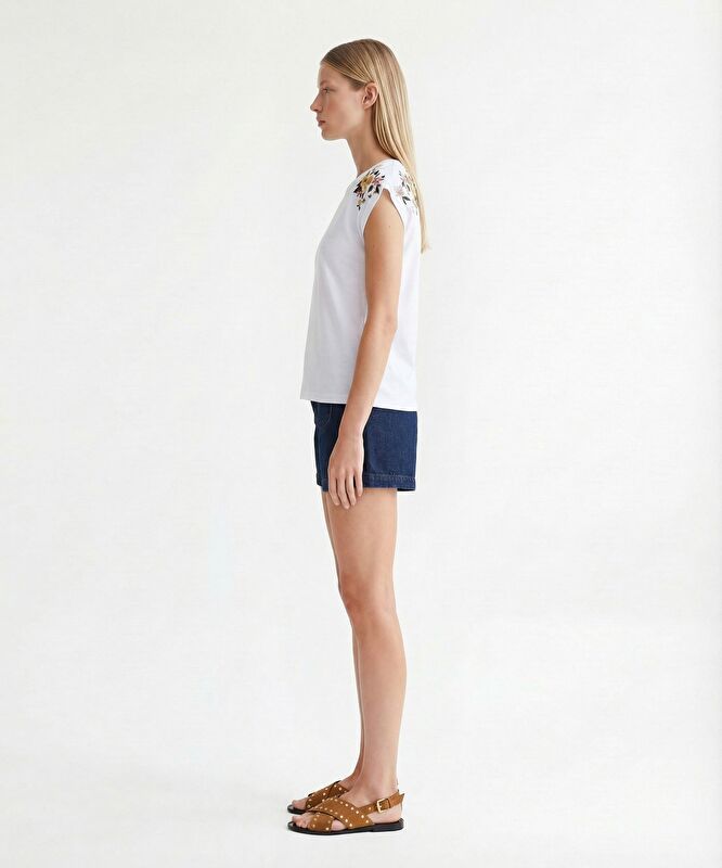 Regular Bisiklet Yaka Kısa Kol T-shirt