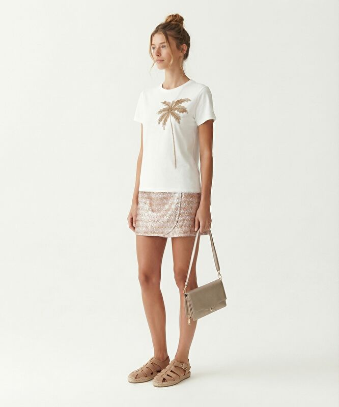 Regular Bisiklet Yaka Kısa Kol T-shirt