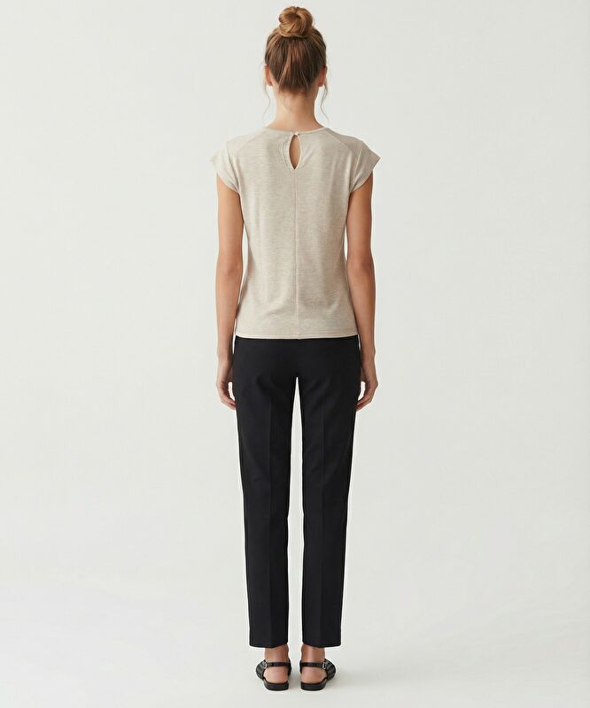 Regular Bisiklet Yaka Kısa Kol T-shirt