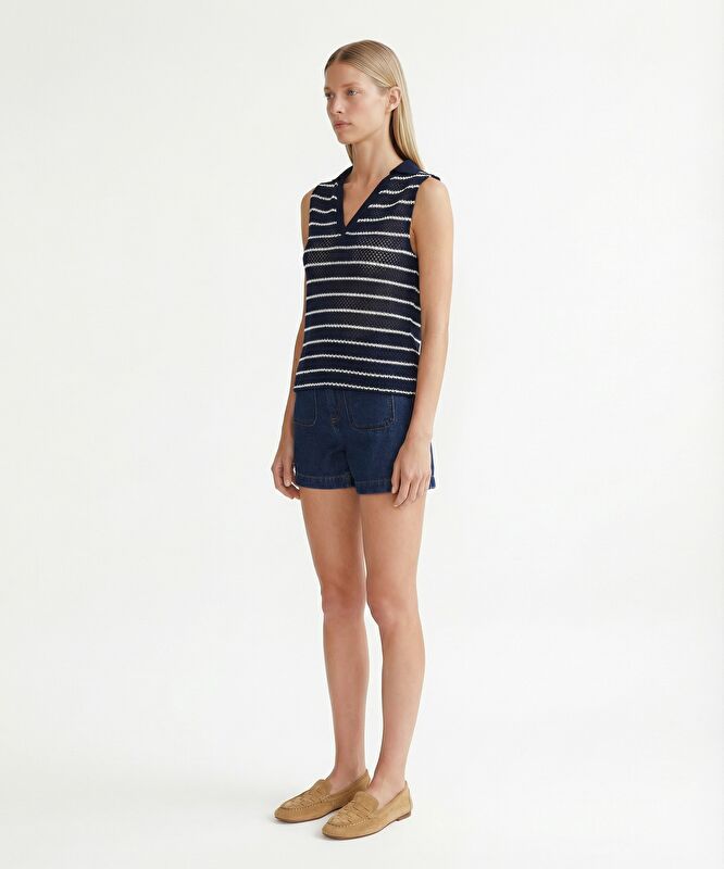 Regular V Yaka Kolsuz T-shirt