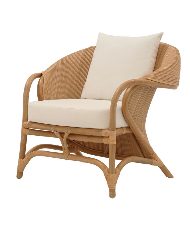 Rattan Minderli Tekli Koltuk(84x82x82 Cm)