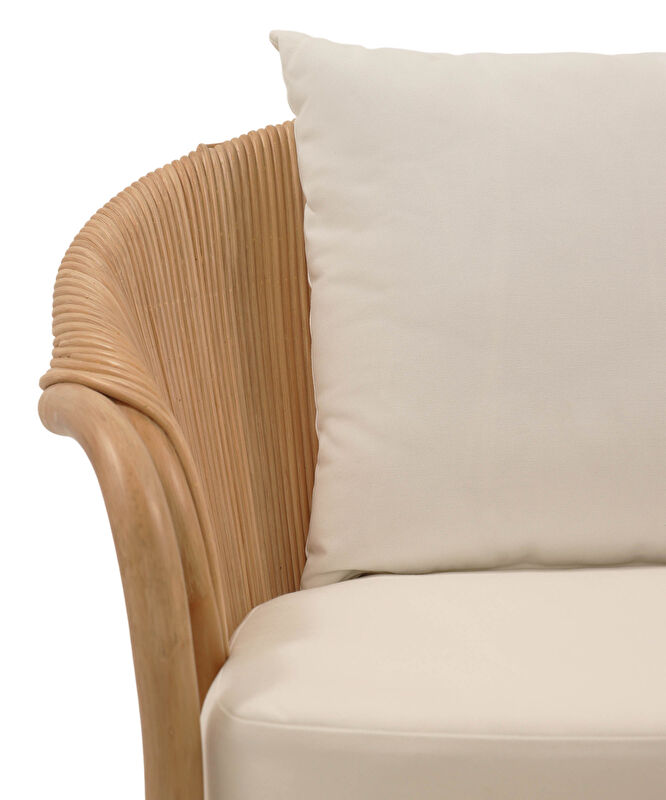 Rattan Minderli Tekli Koltuk(84x82x82 Cm)