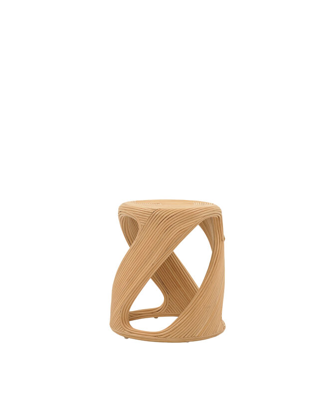 Rattan Silindir Yan Sehpa(40x49 Cm)