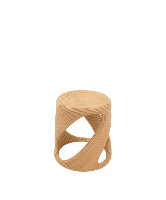 Rattan Silindir Yan Sehpa(40x49 Cm)