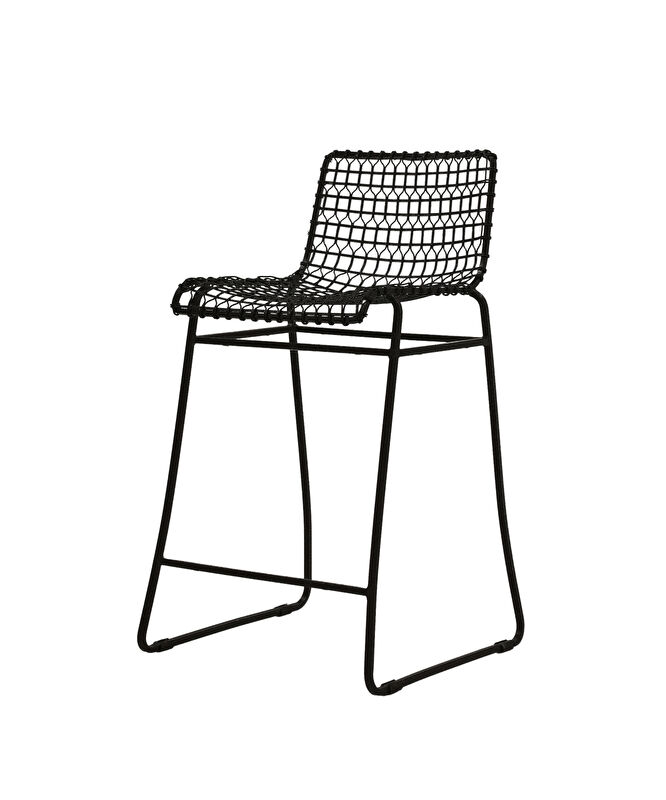 Metal Bahçe Bar Sandalyesi(53x52x89 Cm)