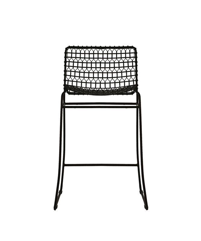Metal Bahçe Bar Sandalyesi(53x52x89 Cm)