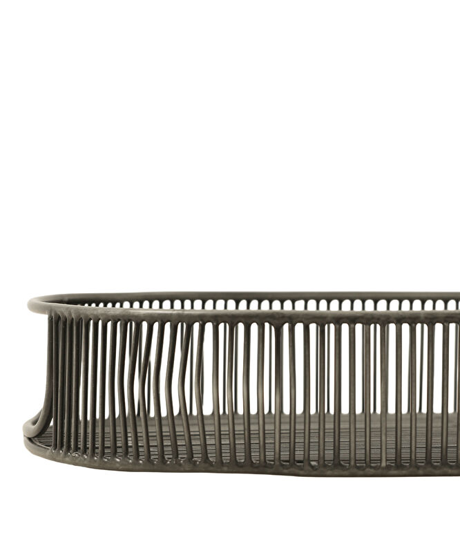 Metal Oval Tepsi(46x20x5 Cm)