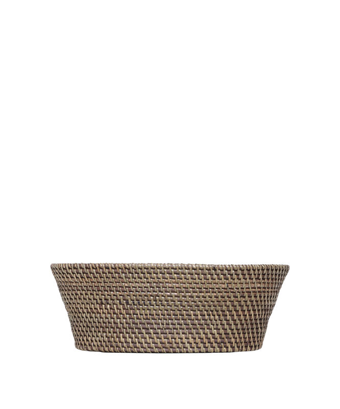 Rattan Oval Sepet(18x27x10 Cm)