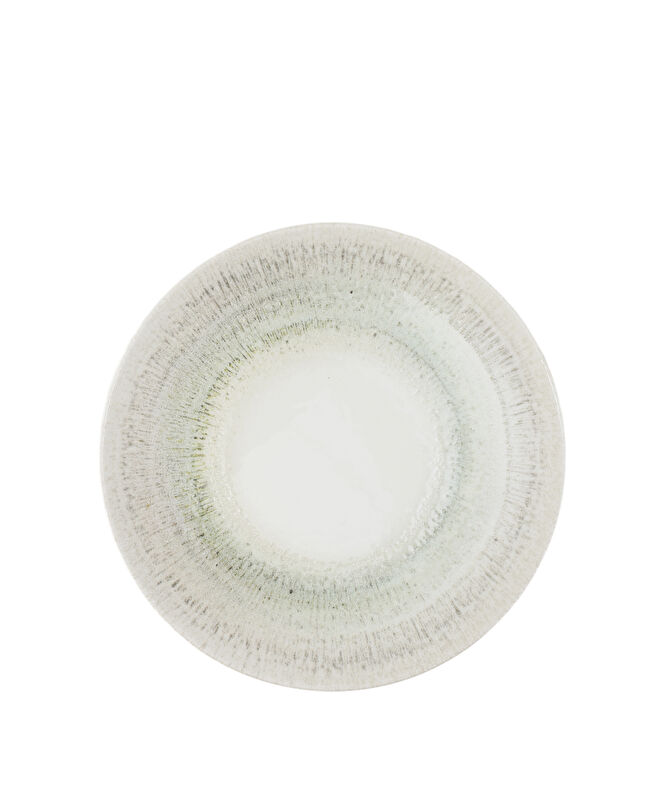 Soyut Desenli Porselen Pasta Tabağı(21 Cm)