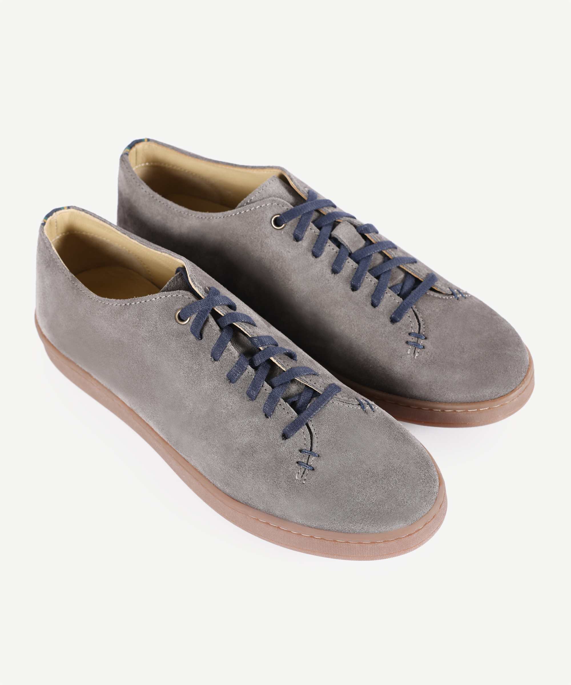 Yargıcı Gri Klasik Deri Sneaker 23KEAY4403S21045 | Yargıcı