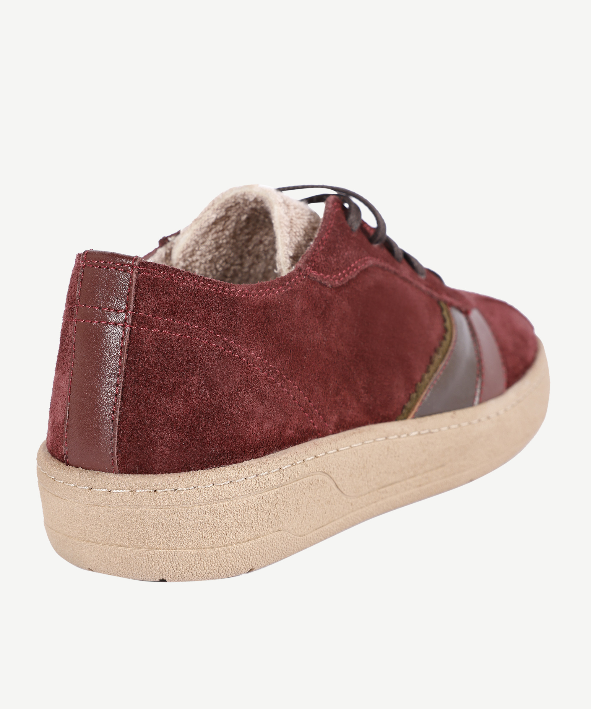 Yargıcı Bordo Retro Süet Sneaker 23KKAY4469X01640 | Yargıcı