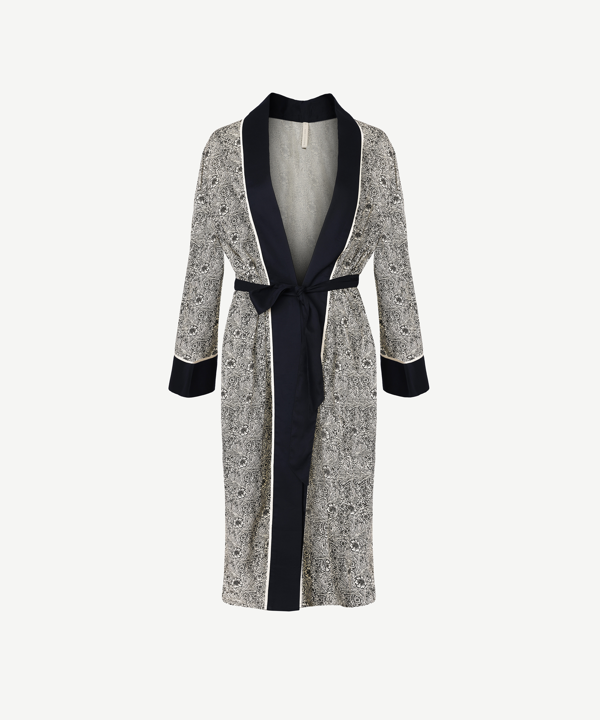 VITA KIN ヴィタキン アパルトモン エンブロイダリーブラウス 長袖 羽織 Yargıcı Mavi Loungewear Kimono 23KKLW1502X186XS | Yargıcı