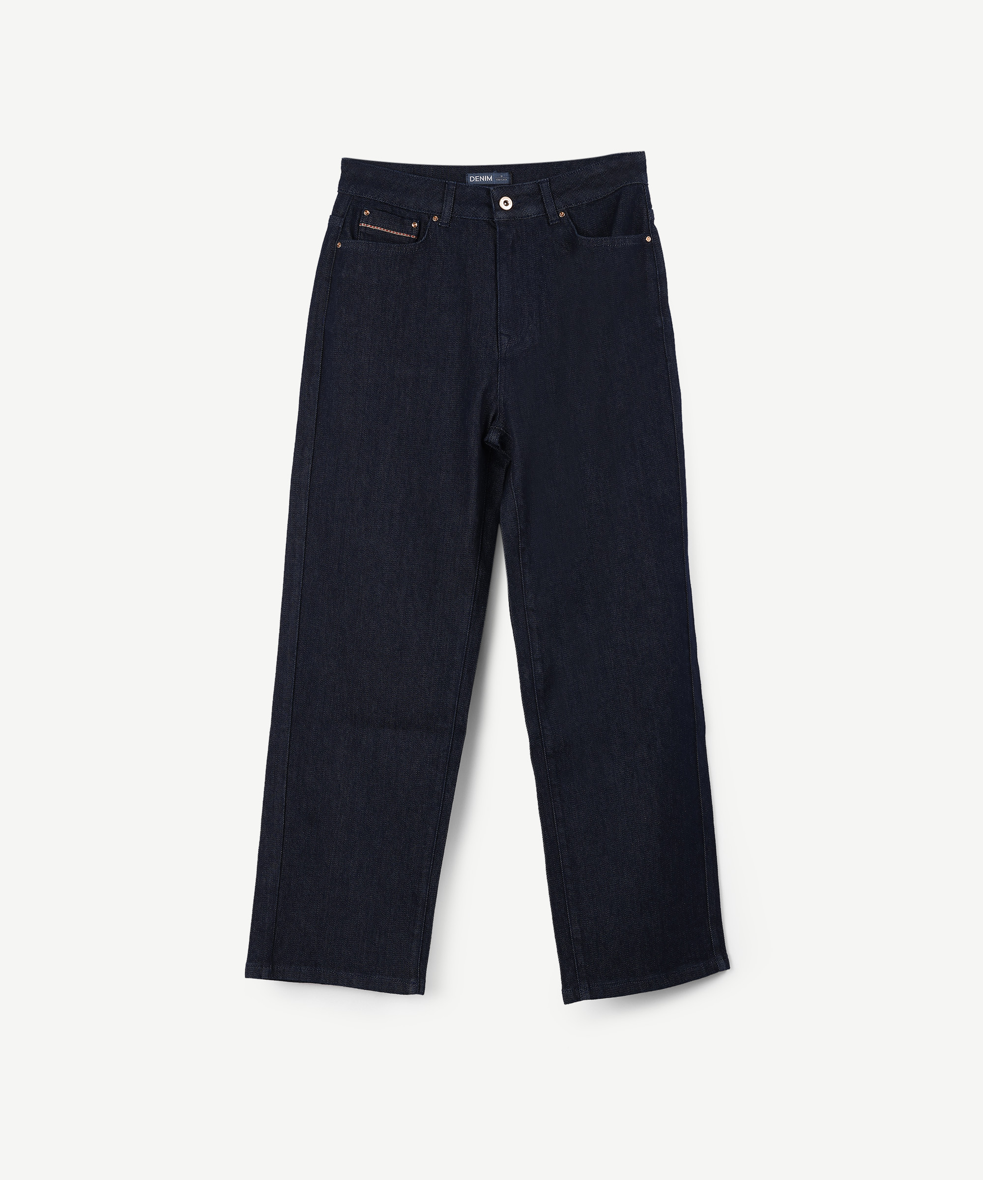 Yargıcı Mavi Cep Detaylı Cigarette Fit Denim Pantolon