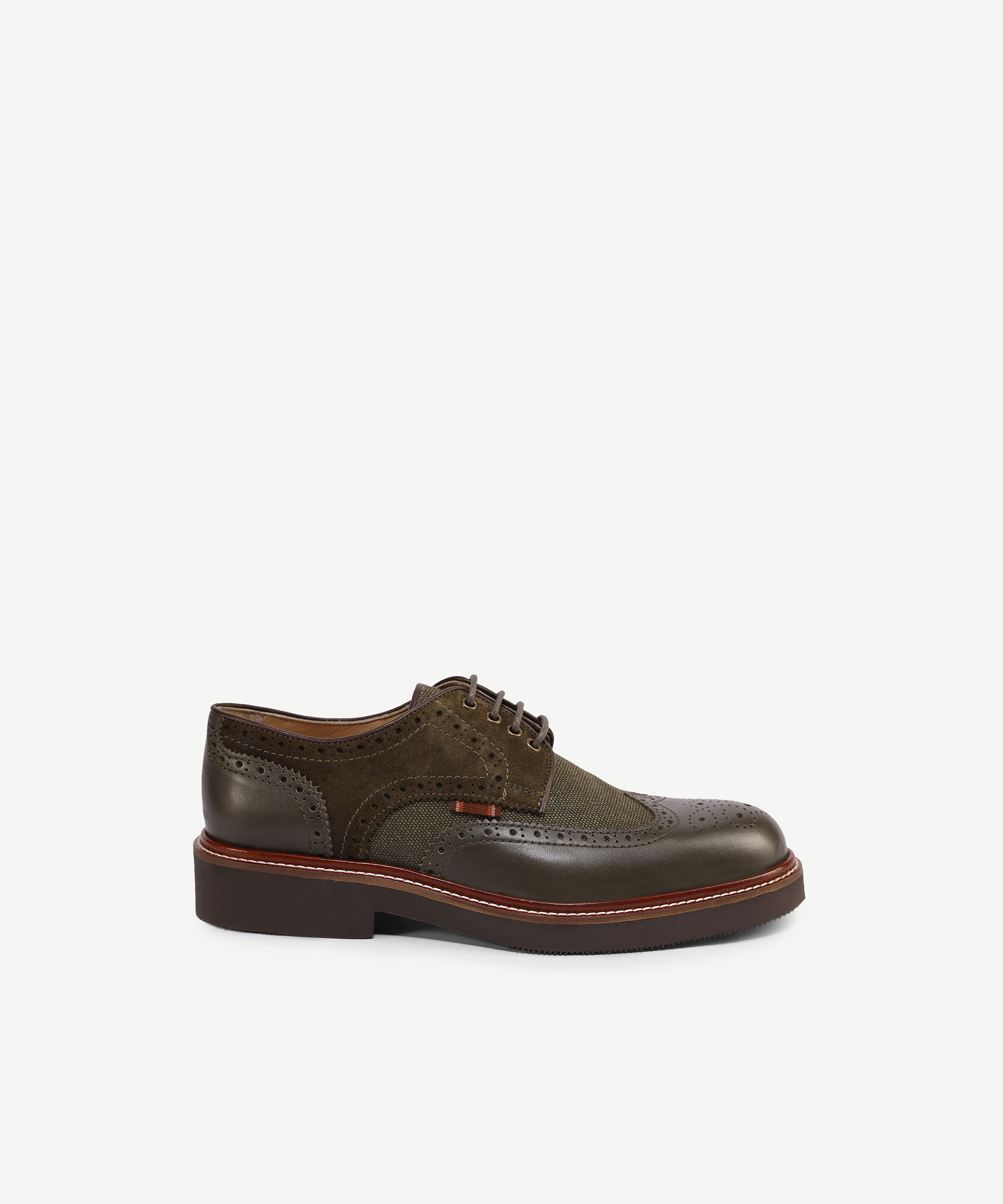 Yargıcı Haki Oxford Bağlı Ayakkabı 24YEAY4462X00742 | Yargıcı