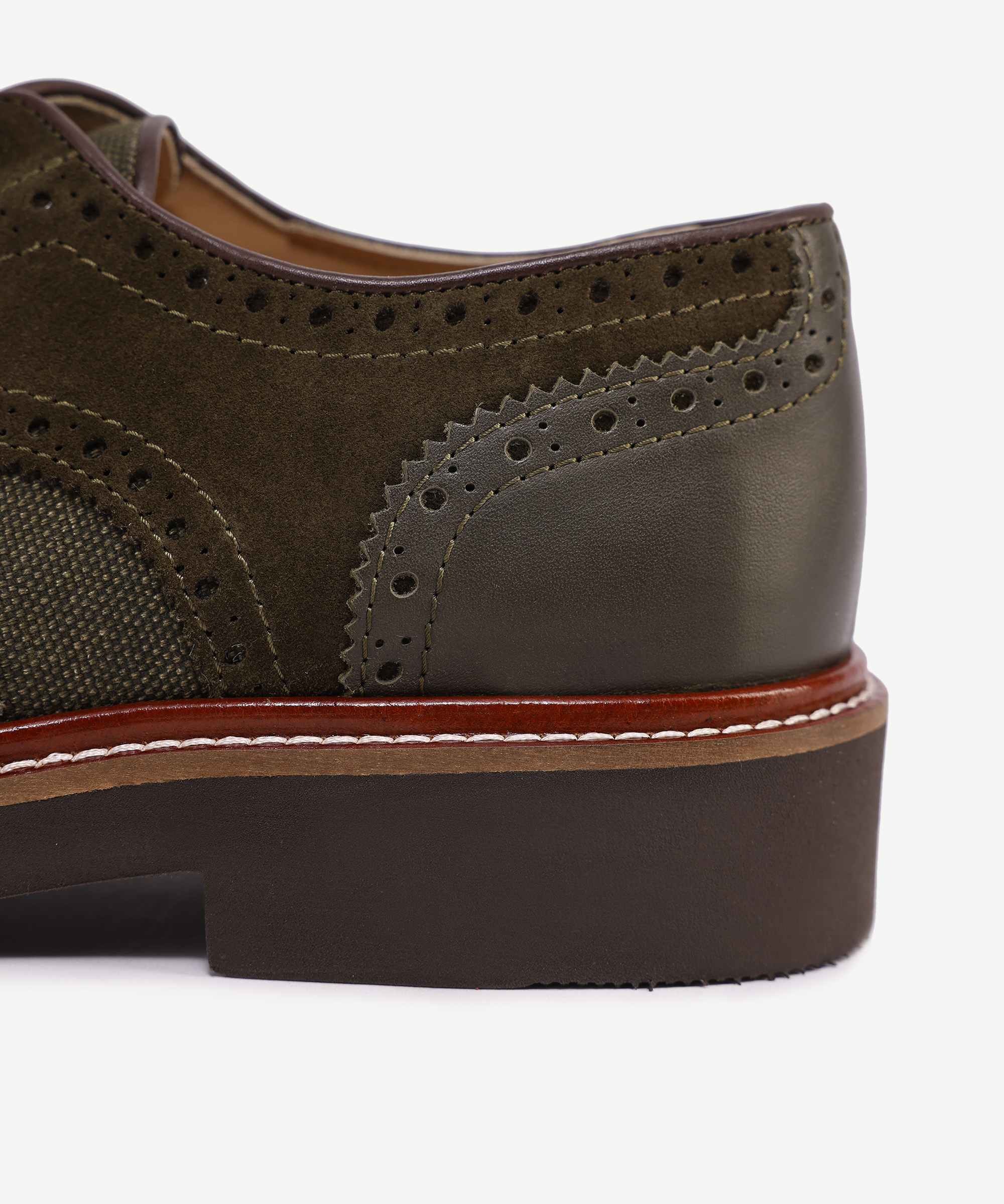 Yargıcı Haki Oxford Bağlı Ayakkabı 24YEAY4462X00745 | Yargıcı