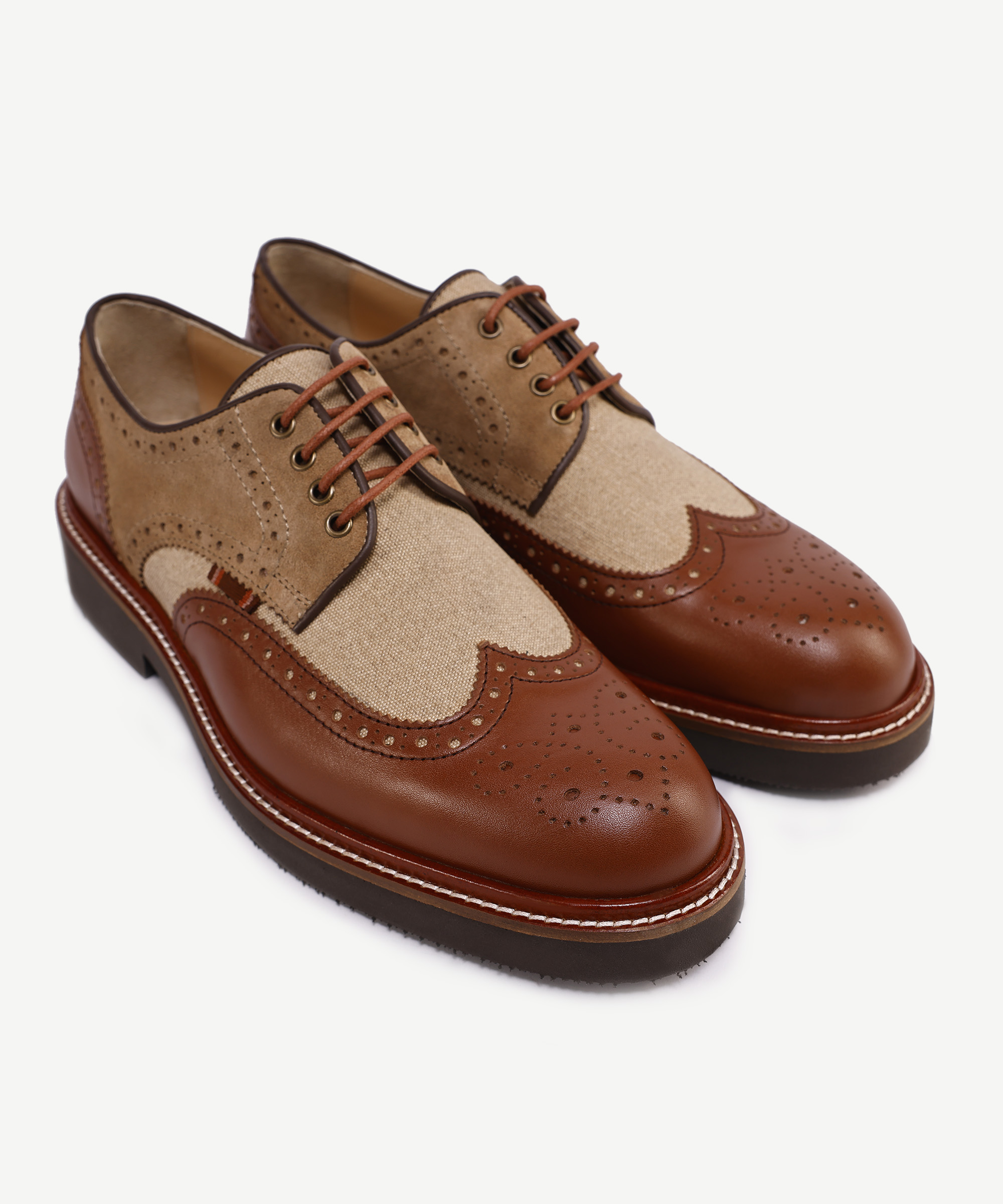 Yargıcı Taba Oxford Bağlı Ayakkabı 24YEAY4462X05744 | Yargıcı