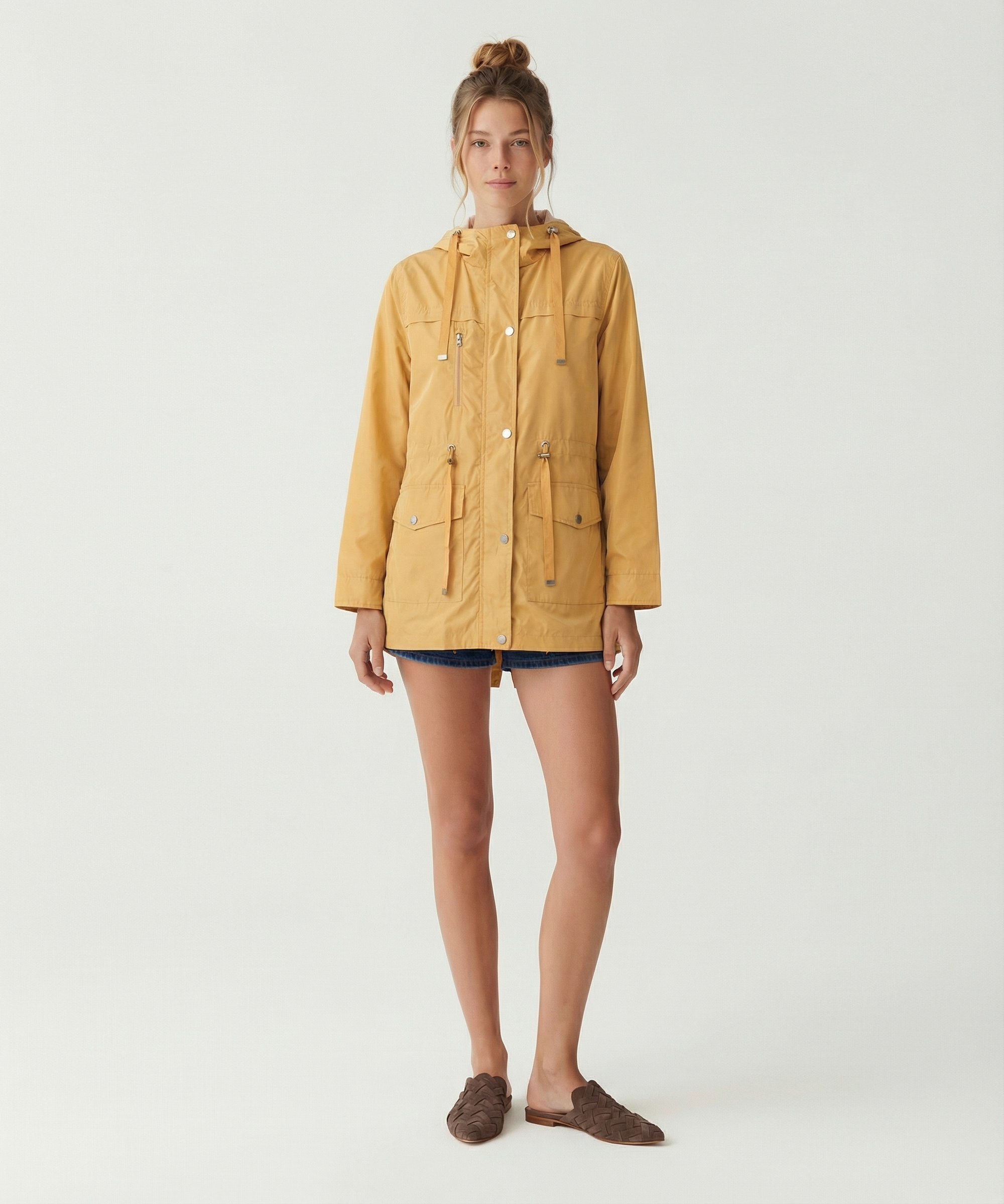 yashiki ヤシキ Haruhi Cardigan イエロー 3 L YASHIKI - Hanaikada Cardigan(CITRON YELLOW) | Salty